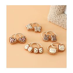 Babyhug Hair Rubber Band Pack of 2 Free Size -Brown