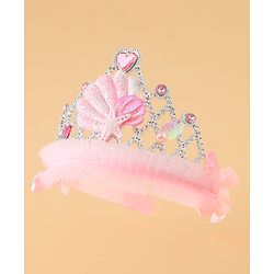 Babyhug Free Size Tiara Hair Bands - Pink
