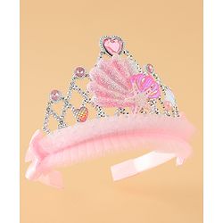 Babyhug Free Size Tiara Hair Bands - Pink