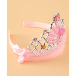 Babyhug Free Size Tiara Hair Bands - Pink