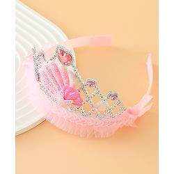 Babyhug Free Size Tiara Hair Bands - Pink