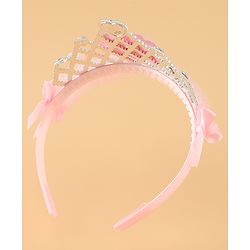 Babyhug Free Size Tiara Hair Bands - Pink