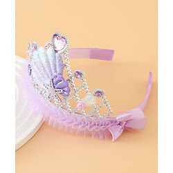 Babyhug Free Size Tiara Hair Bands - Pink