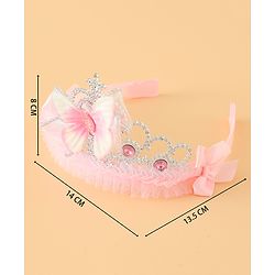 Babyhug Free Size Hair Bands with Butterfly Applique - Purple