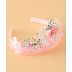 Babyhug Free Size Hair Bands with Butterfly Applique - Purple
