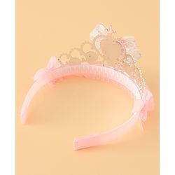 Babyhug Free Size Hair Bands with Butterfly Applique - Purple
