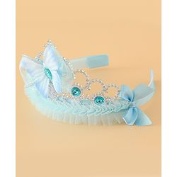 Babyhug Free Size Hair Bands with Butterfly Applique - Purple