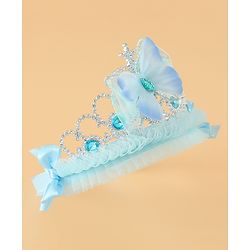 Babyhug Free Size Hair Bands with Butterfly Applique - Purple