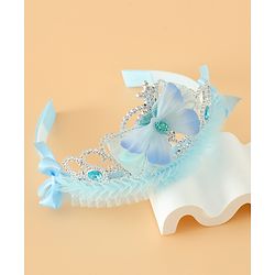 Babyhug Free Size Hair Bands with Butterfly Applique - Purple