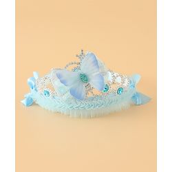 Babyhug Free Size Hair Bands with Butterfly Applique - Purple