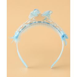 Babyhug Free Size Hair Bands with Butterfly Applique - Purple