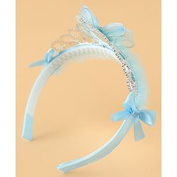 Babyhug Free Size Hair Bands with Butterfly Applique - Purple