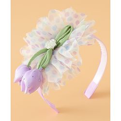 Babyhug Free Size Hair Bands - Purple