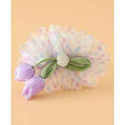 Babyhug Free Size Hair Bands - Purple