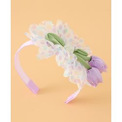 Babyhug Free Size Hair Bands - Purple