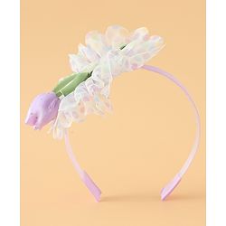 Babyhug Free Size Hair Bands - Purple