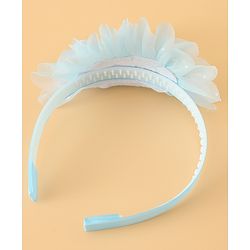 Babyhug Free Size Hair Bands With Floral Applique - Pink