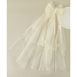 Babyhug Free Size Bow & Butterfly Clips - Purple