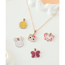 Babyhug Necklace Multicolor Free Size - Red ,Yellow