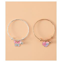 Babyhug Bracelets & Bangles Gold&Silver Free Size For Girl