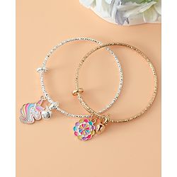 Babyhug Bracelets & Bangles Gold&Silver Free Size For Girl