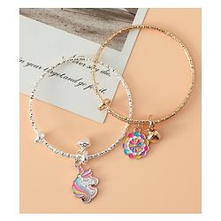 Babyhug Bracelets & Bangles Gold&Silver Free Size For Girl