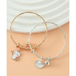 Babyhug Bracelets & Bangles Gold&Silver Free Size Girl