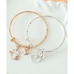 Babyhug Bracelets & Bangles Gold&Silver Free Size Girl