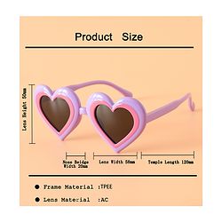 Babyhug 12.5 cm Baby Sunglasses Lightweight Frame - pink