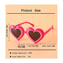 Babyhug 12.5 cm Baby Sunglasses Lightweight Frame - pink