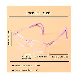 Babyhug 13 cm glasses Strap Lightweight Frame - Purple