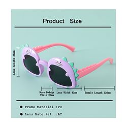 Babyhug 13 cm Baby Sunglasses Lightweight Frame - purple