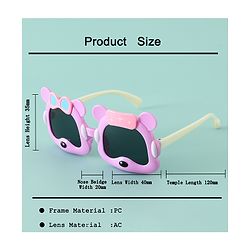 Babyhug 13 cm Baby Sunglasses Lightweight Frame Boy - Yellow