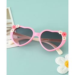 Babyhug 12.5 cm Baby Sunglasses Lightweight Frame Girl - pink