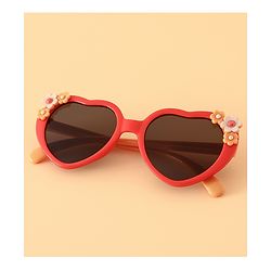 Babyhug 12.5 cm Baby Sunglasses Lightweight Frame Girl - pink