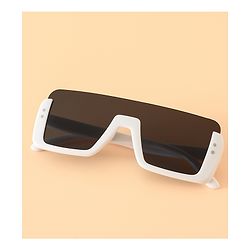 Babyhug 12 cm Baby Unisex Sunglasses Lightweight Frame - White