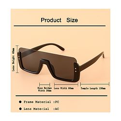 Babyhug 12 cm Baby Unisex Sunglasses Lightweight Frame - White