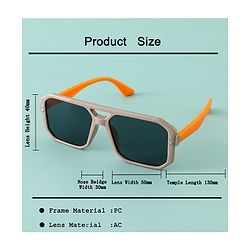 Babyhug 13 cm Baby Sunglasses Unisex Lightweight Frame - Black