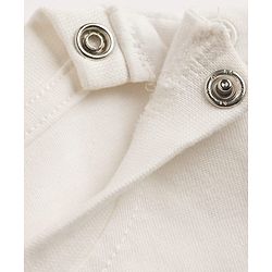 Babyhug 100% Cotton Knit Half Sleeves T-Shirt & Capri Night Suit with Heart & Text Print - White