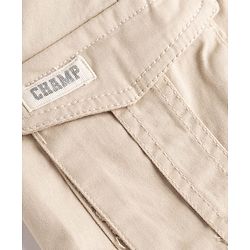 Babyhug Twill Woven Full Length Solid Color Trousers with Cargo Pockets - Olive Green