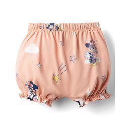 Babyhug Disney Interlock Knit  Bloomers with Minnie Mouse Graphics Pack of 2 - Pink