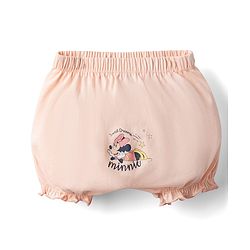 Babyhug Disney Interlock Knit  Bloomers with Minnie Mouse Graphics Pack of 2 - Pink