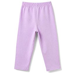 Babyhug Disney 100% Cotton Single Jersey Knit Full Sleeve T-Shirt Pyjama Night Suit With Minnie & Friends Graphic in Purple