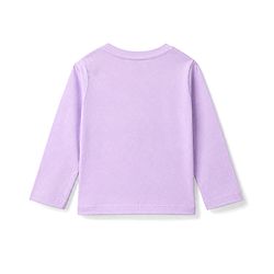 Babyhug Disney 100% Cotton Single Jersey Knit Full Sleeve T-Shirt Pyjama Night Suit With Minnie & Friends Graphic in Purple