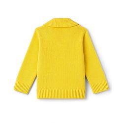 Babyhug Knit Full Sleeves Solid  Sweater Set - Yellow