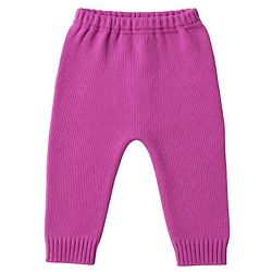 Babyhug Knit Full Sleeves Sweater Set with Polka Dots - Pink