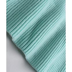 Babyhug Knit Full Sleeves Sweater Set with Polka Dots Design - Sea Green