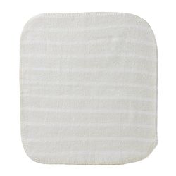 Babyhug 100% Cotton Knit Striped Hand & Face Towels Pack of 6 - Yellow & White