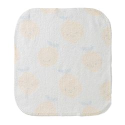 Babyhug 100% Cotton Knit Striped Hand & Face Towels Pack of 6 - Yellow & White
