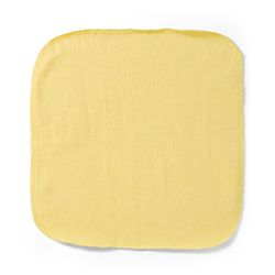 Babyhug 100% Cotton Knit Striped Hand & Face Towels Pack of 6 - Yellow & White